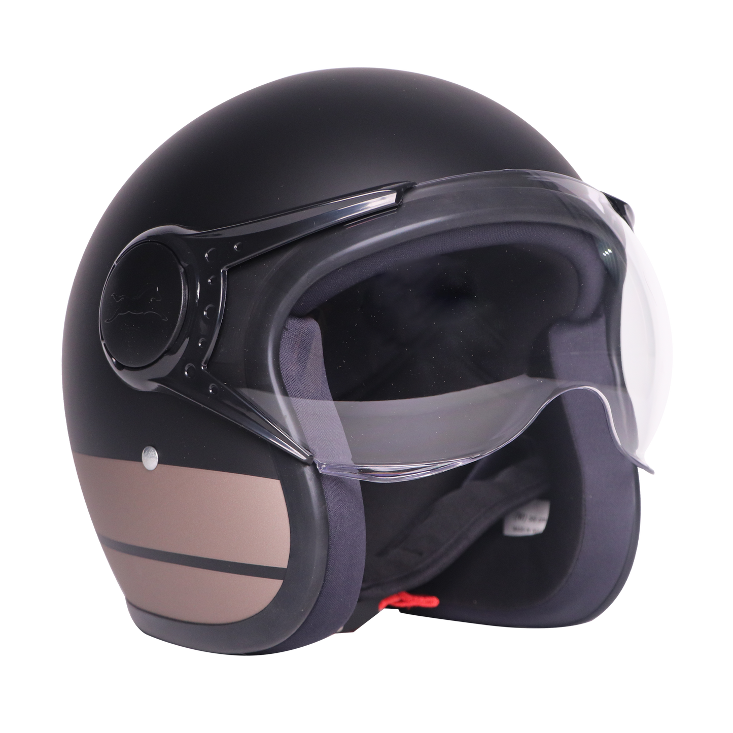 TVS J110 Half Face Helmet, Galactic Copper Matte