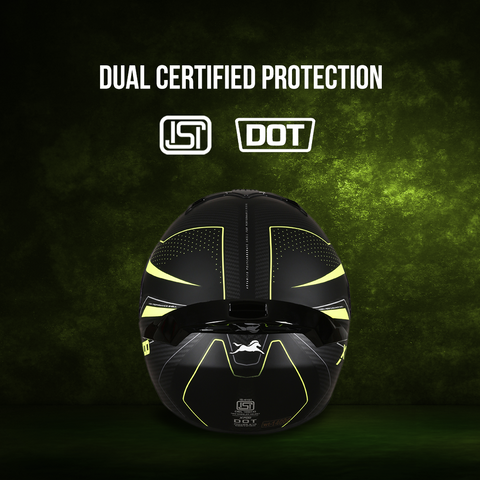 TVS XPOD Helmet - Stylish Full Face Protection TVS XPOD Helmet - Stylish Full Face Protection