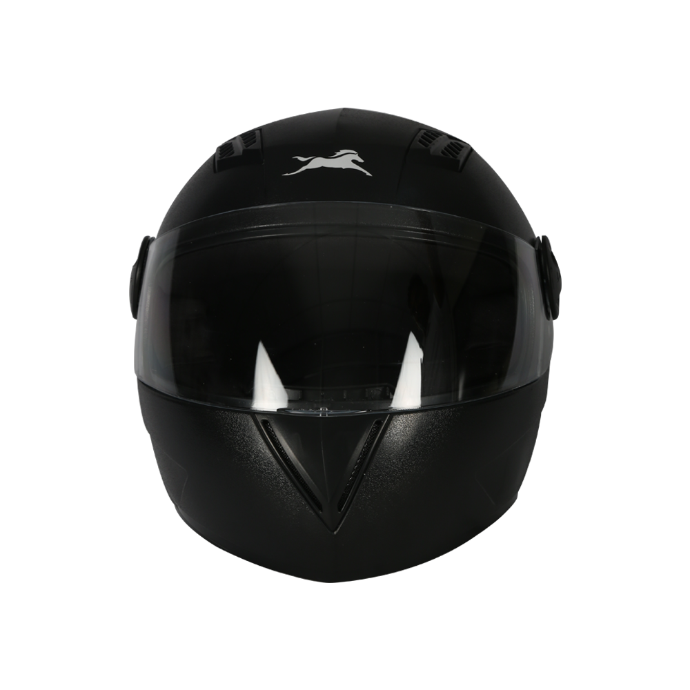 TVS Helmet Full Face Black JE Sleek and Safe Motorbike Helmet