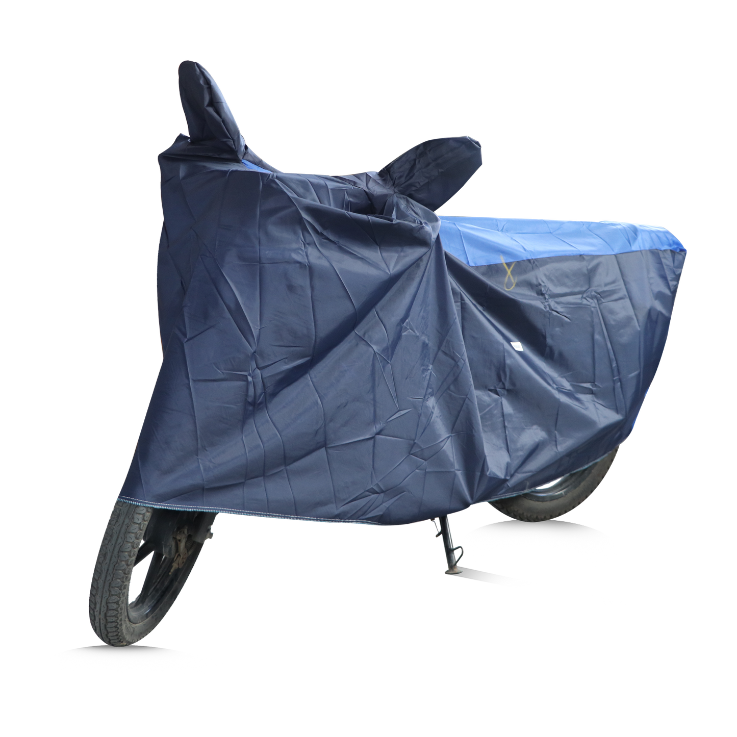 TVS Vehicle Cover - Navy Blue with Royal Blue-MC | All-Weather Protection, Perfect Fit, and Ultimate Shield for Your Ride - TVS Motor Company