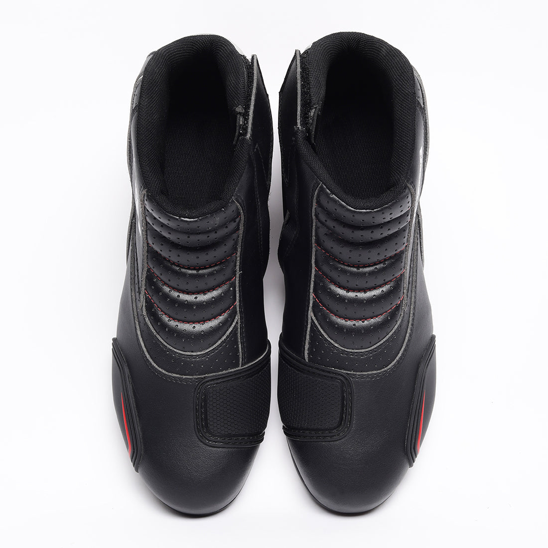  Ankle-Length Slip-On Riding Shoe Black  Sleek and Convenient