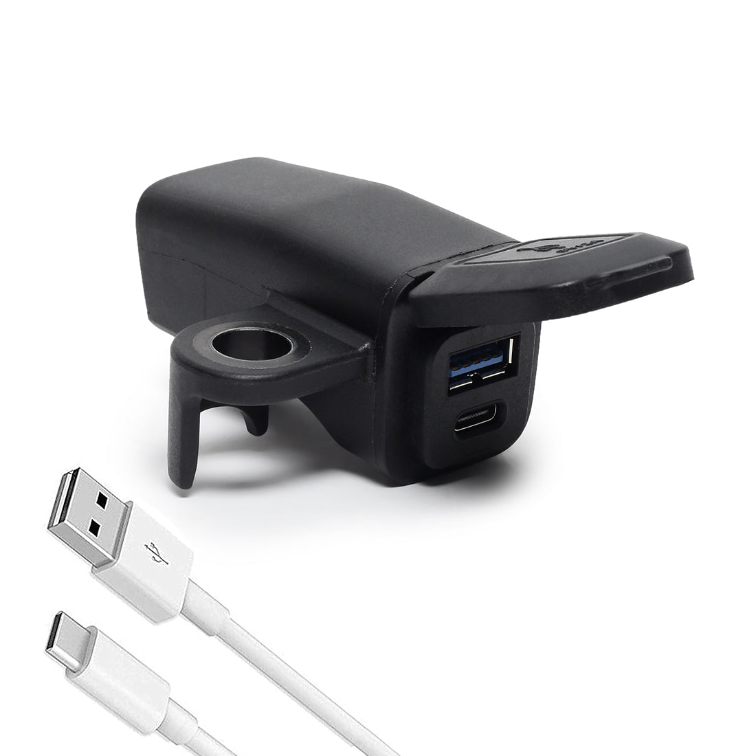 TVS Apache USB Charger for RTR & RTX (A+C Type)