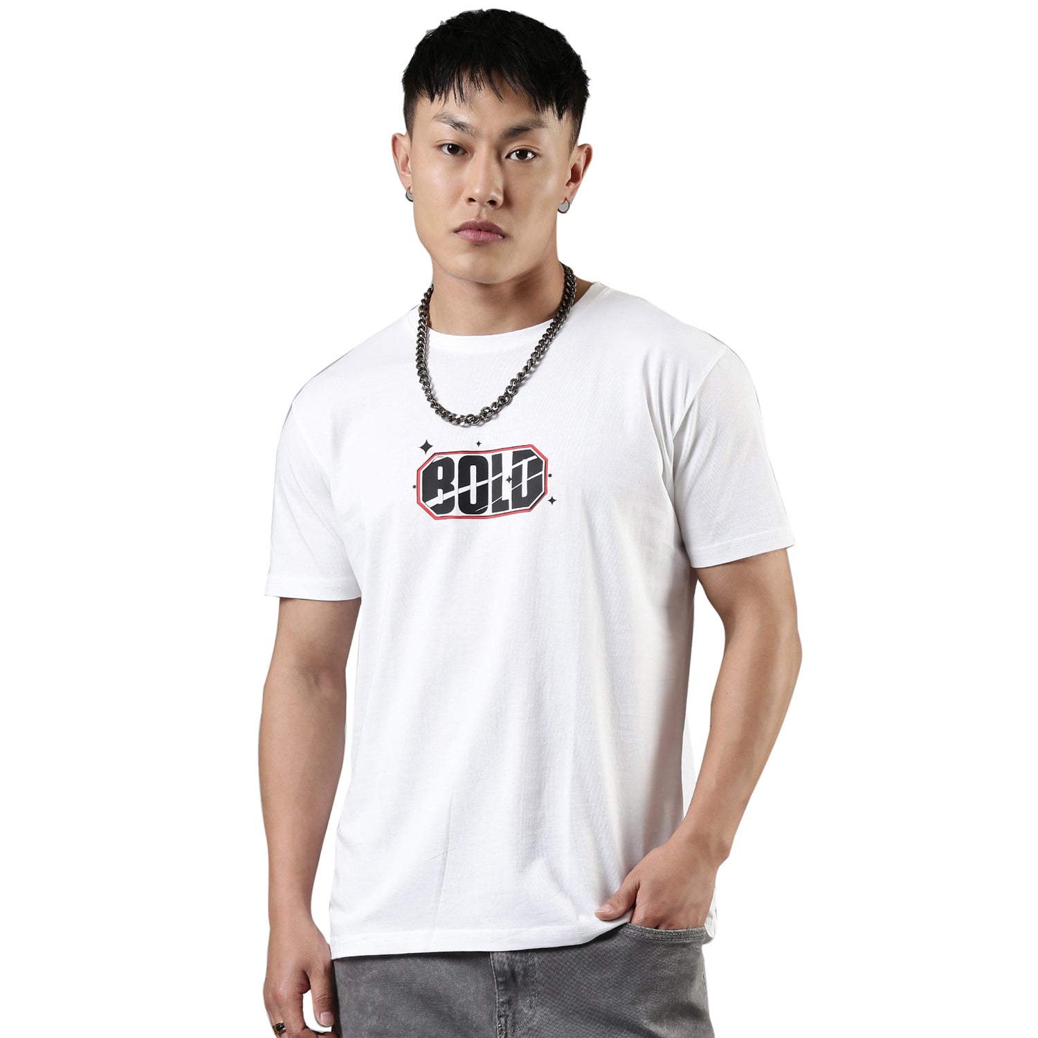  TVS Crew Neck T-Shirt Ntorq Bold