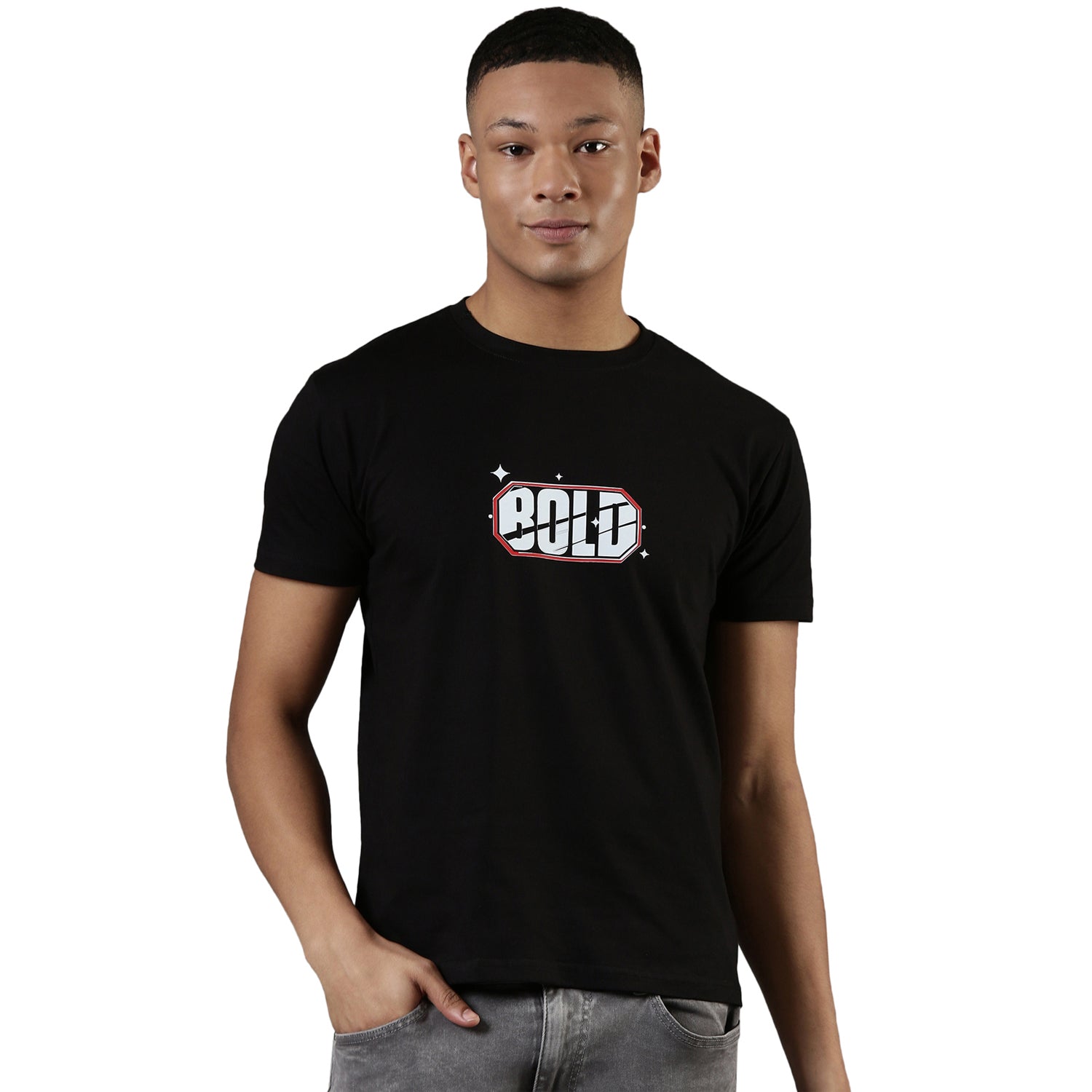  TVS Crew Neck T-Shirt Ntorq Bold
