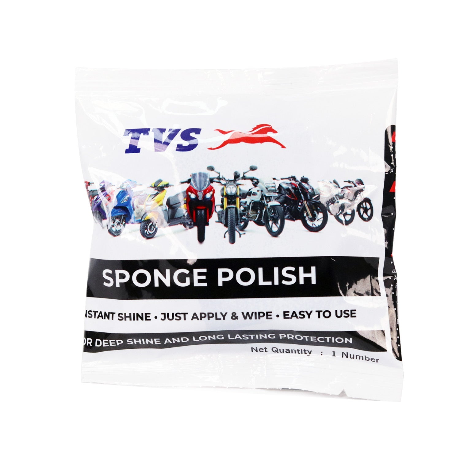  TVS Sponge Polish - 3 in 1 Polish for Vinyl, Paint & Rubber