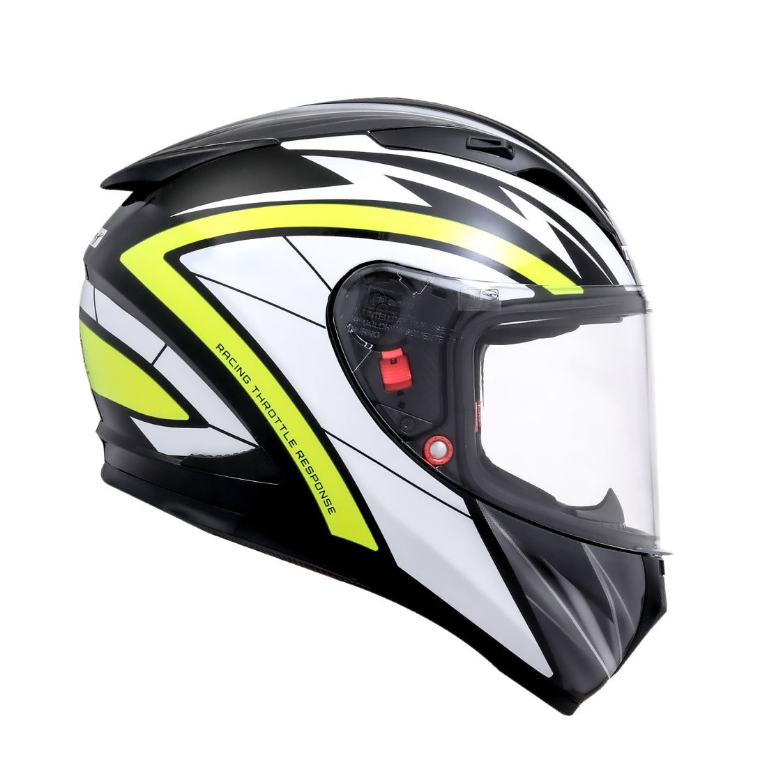 TVS Racing Dual Visor Helmet for Men – Anti-Fog Pin-Lock, Aerodynamic Design & DOT/ISI/ECE Certified – Premium Full Face Helmet For Men