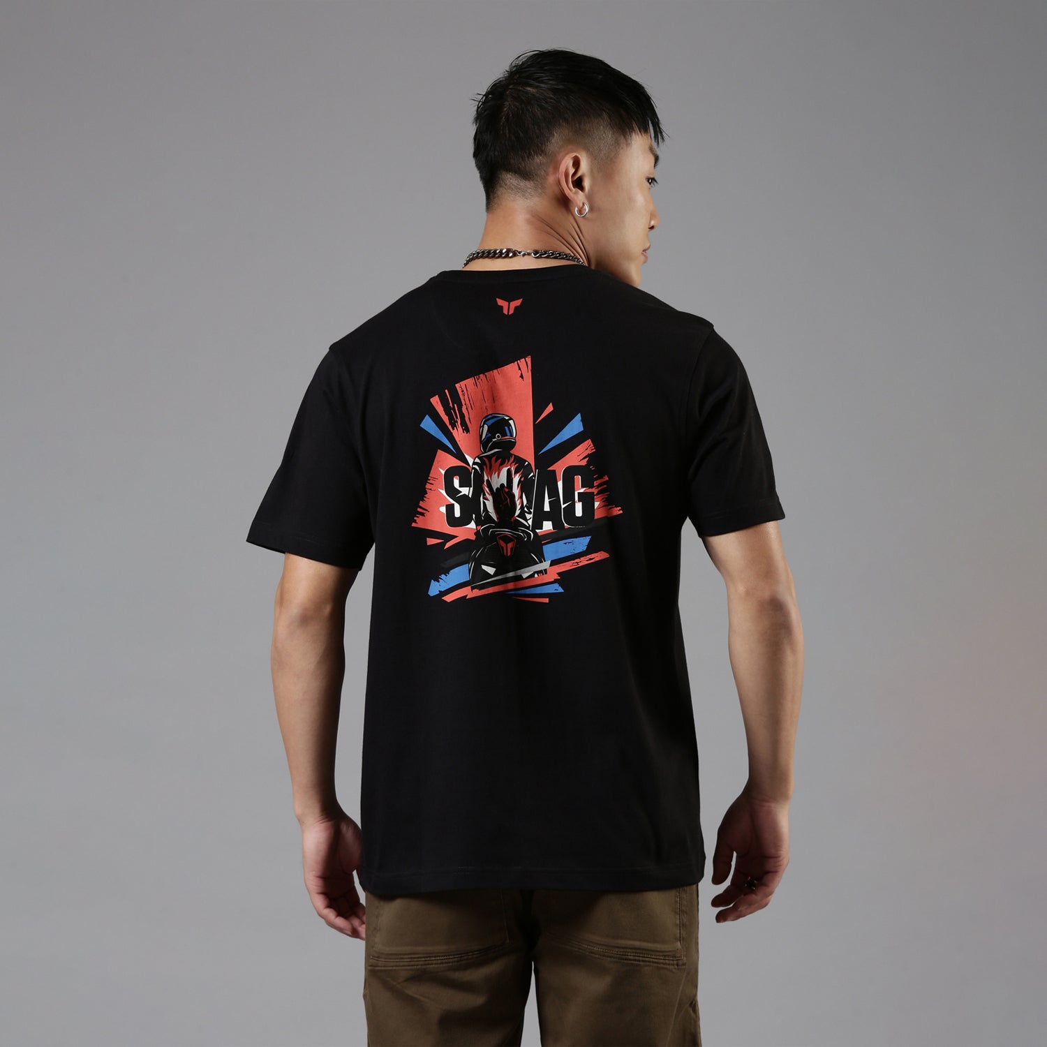  TVS Crew Neck T-Shirt Ntorq Swag
