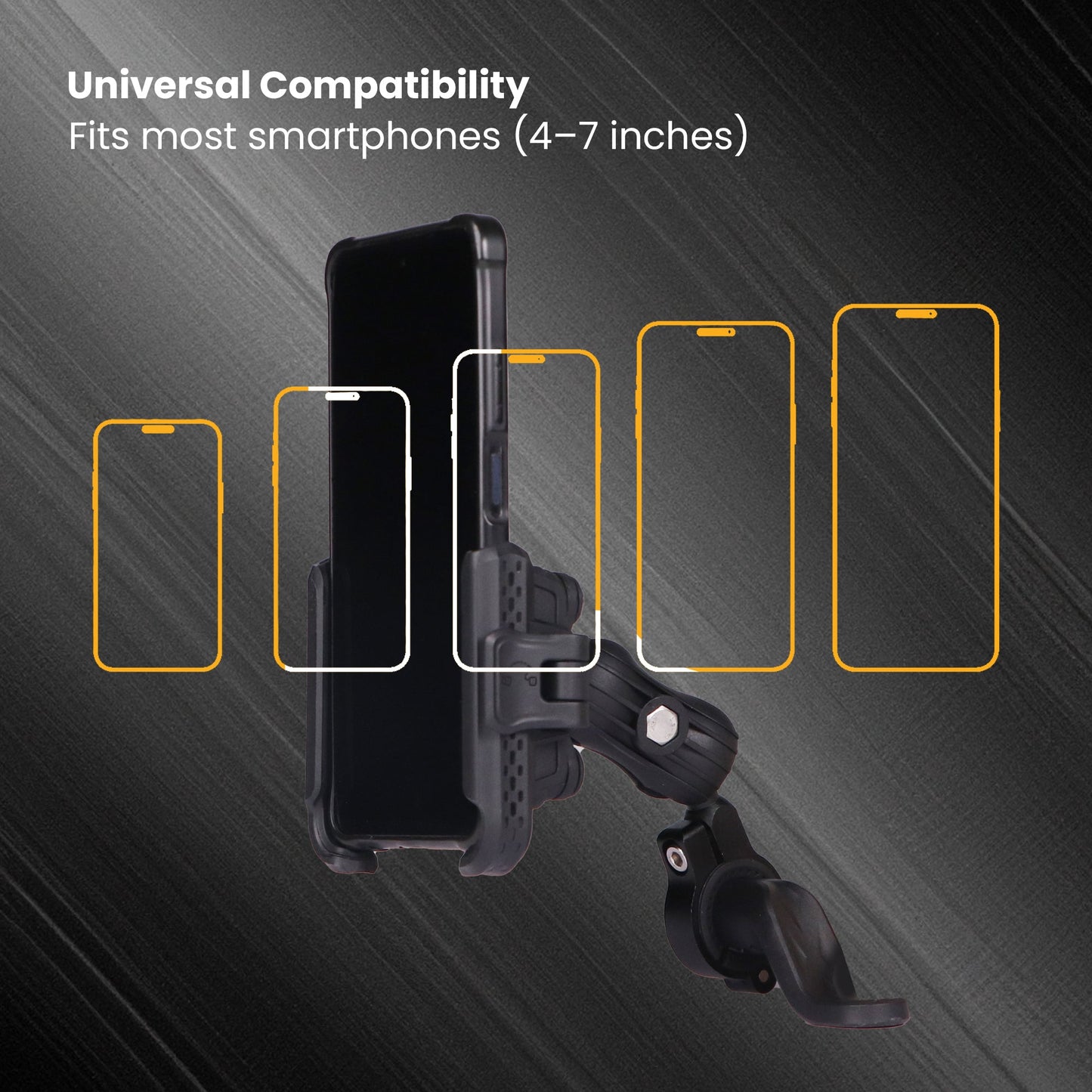 TVS Premium Mobile Holder – Universal Fit for all Smartphones | Secure & Adjustable Mount