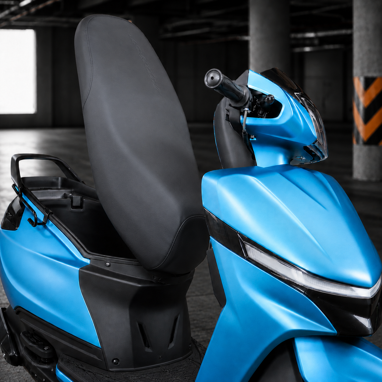 TVS Premium Black Eco Seat Cover for New Jupiter 110