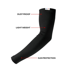 TVS Arm sleeve Eco Free Size | Dust Proof & Light Weight