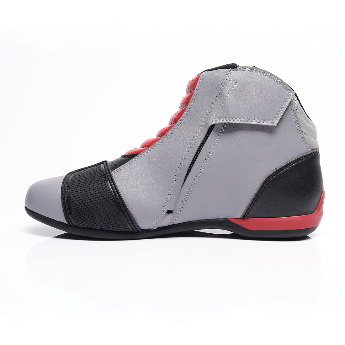 Ankle-Length Slip-On Riding Shoe Black  Sleek and Convenient