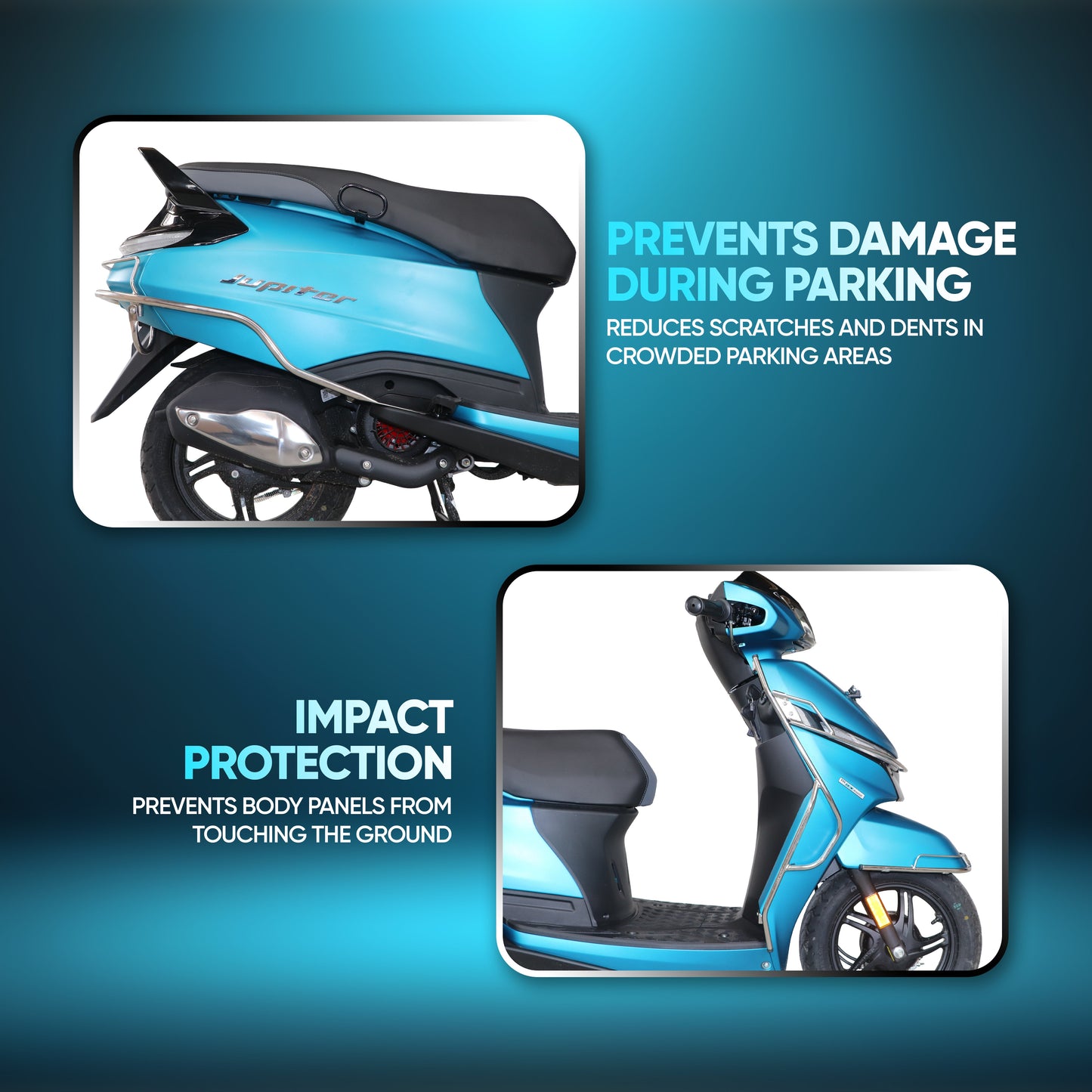 TVS Kit Scooter Guard - New Jupiter 110