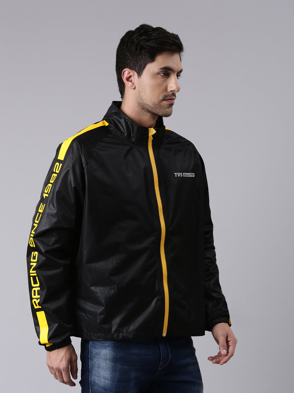  TVS Racing Arsenal Riding Jacket (KNOX ARMOURS - CE LEVEL 2)
