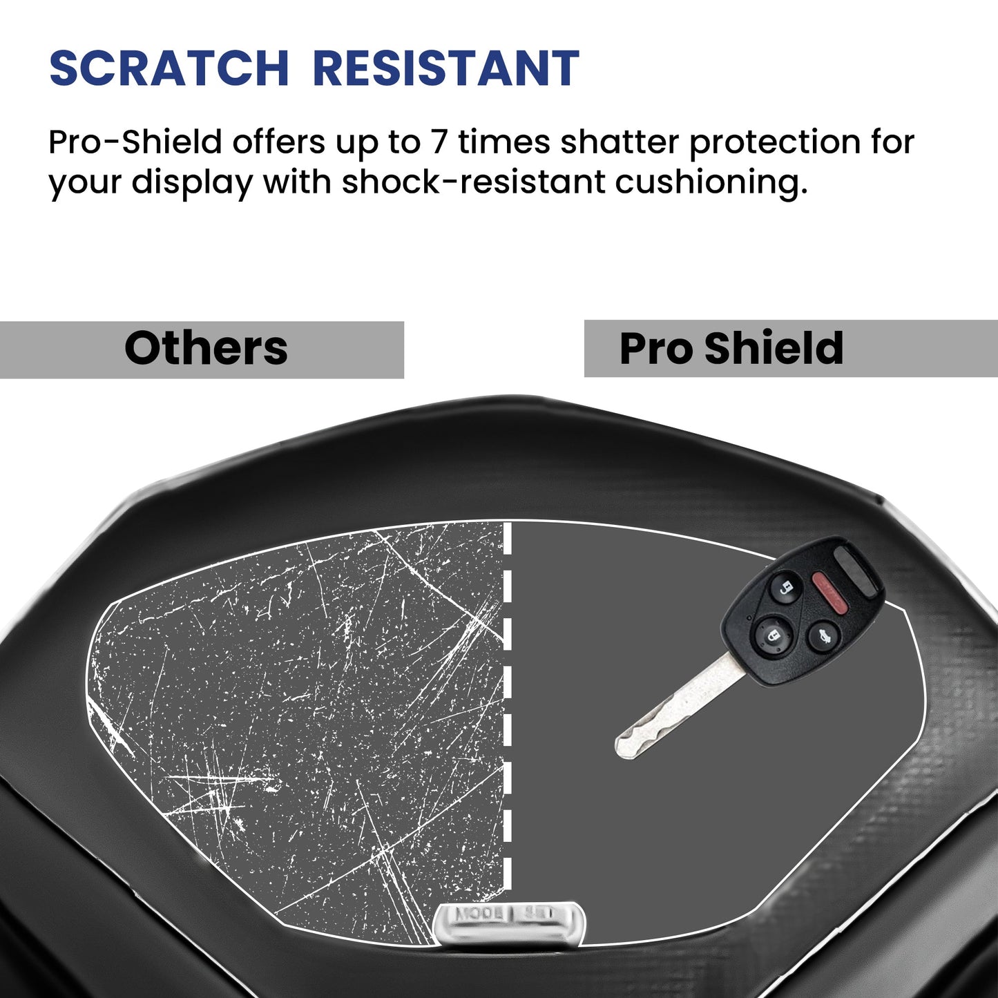 TVS Screen Protector for Jupiter 110 (With button)