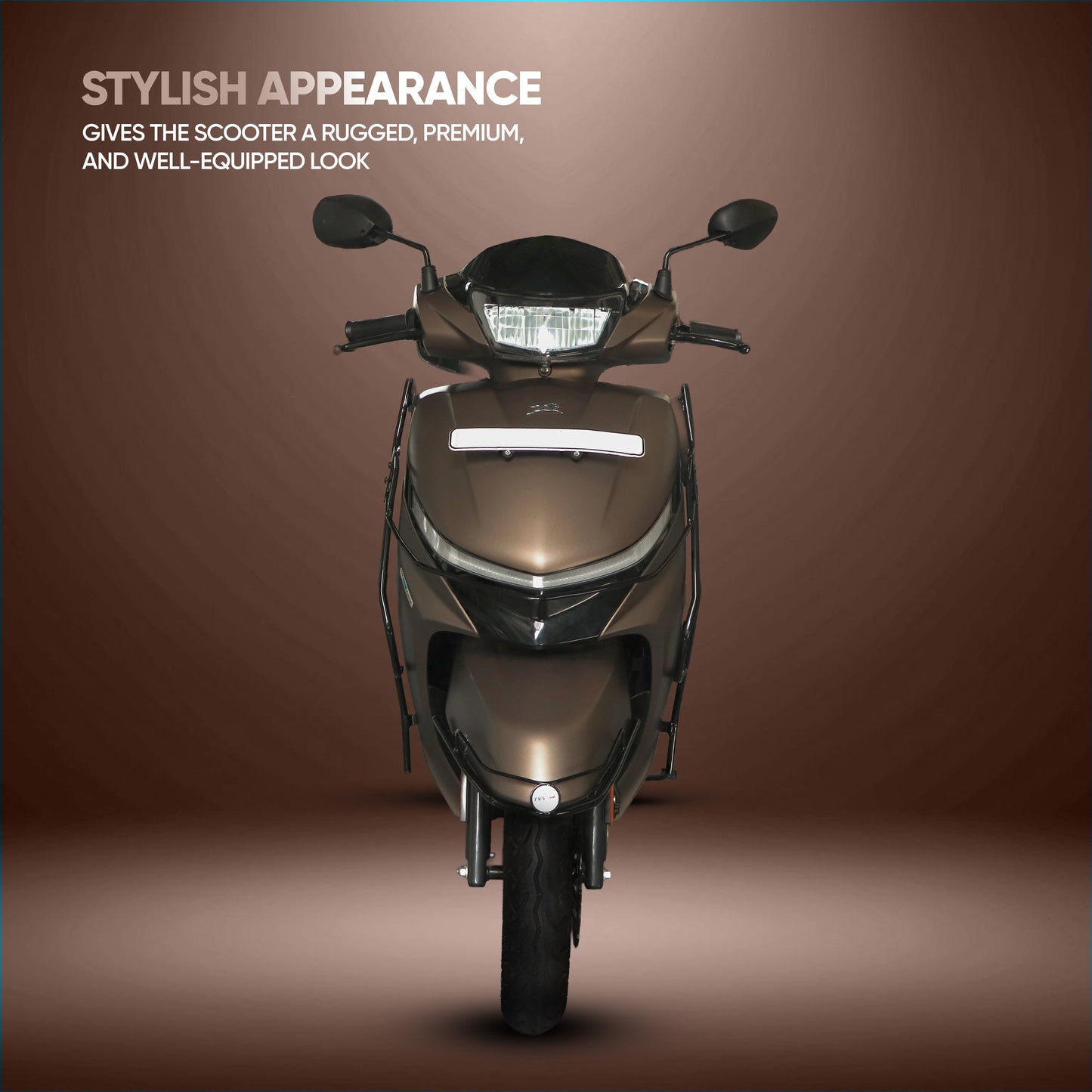 TVS Kit Scooter Guard for New Jupiter 110CC - Black