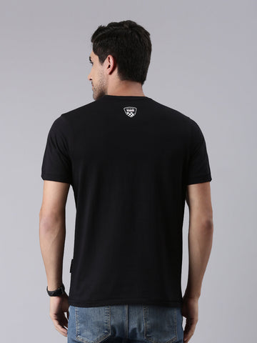 TVS Racing Arsenal Black Cyborg Crew neck T Shirt