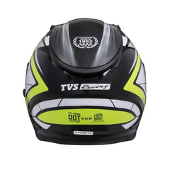 TVS Racing Dual Visor Helmet for Men – Anti-Fog Pin-Lock, Aerodynamic Design & DOT/ISI/ECE Certified – Premium Full Face Helmet For Men