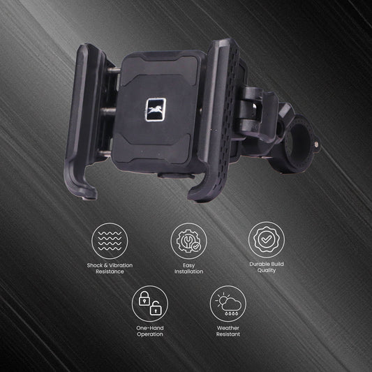 TVS Premium Mobile Holder – Universal Fit for all Smartphones | Secure & Adjustable Mount
