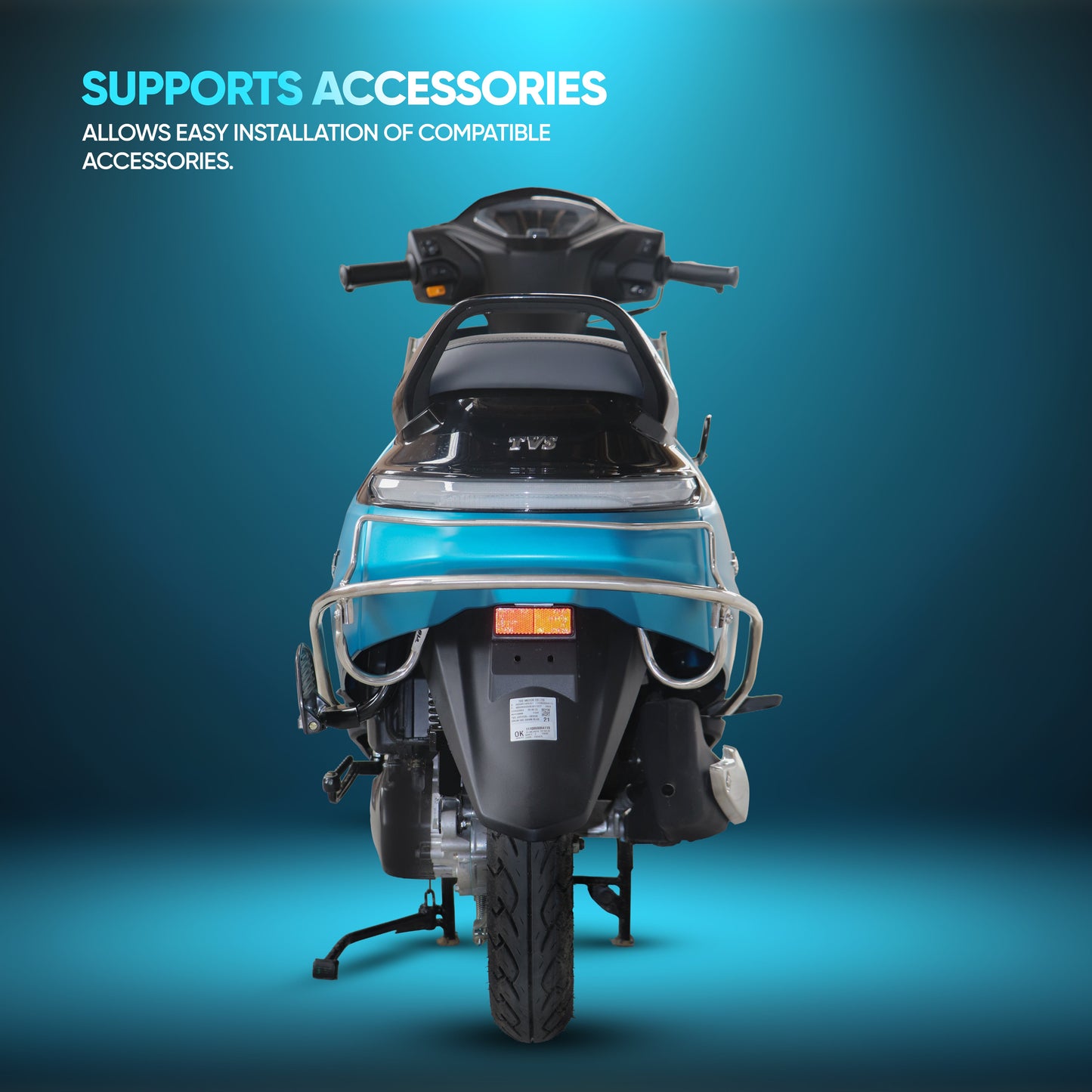 TVS Kit Scooter Guard - New Jupiter 110