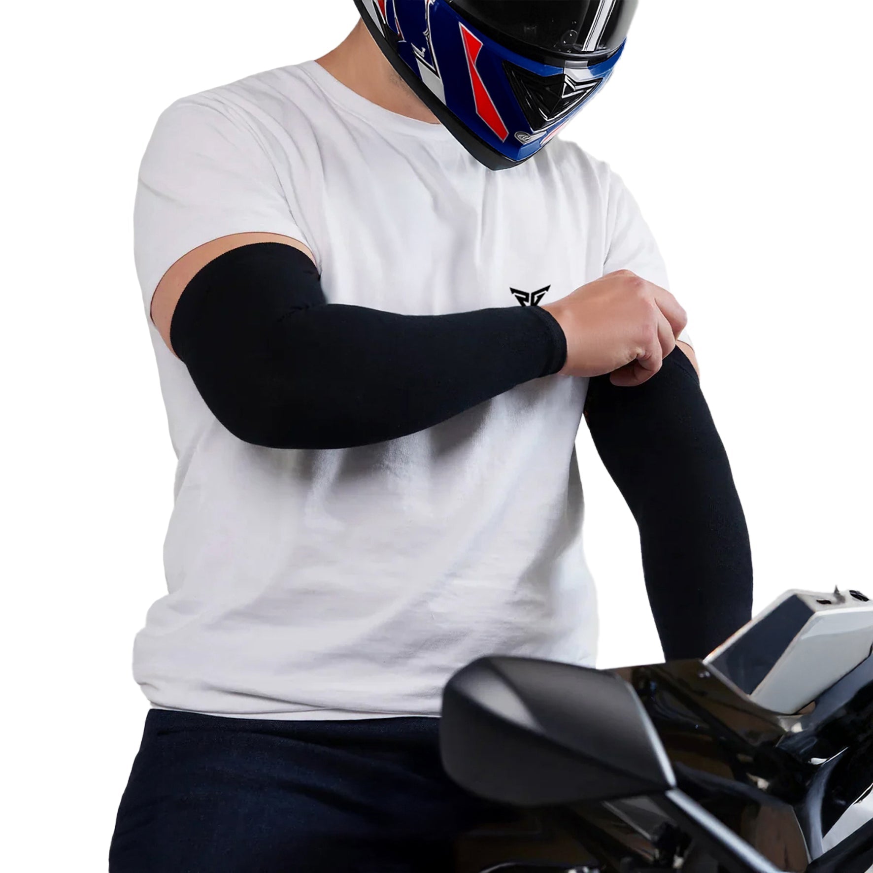  TVS Arm sleeve Eco Free Size | Dust Proof & Light Weight