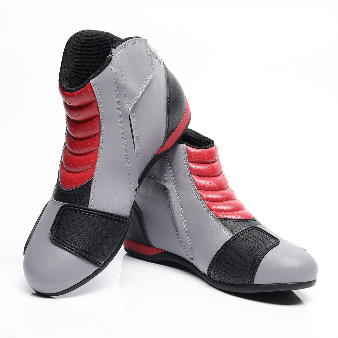  Ankle-Length Slip-On Riding Shoe Black  Sleek and Convenient