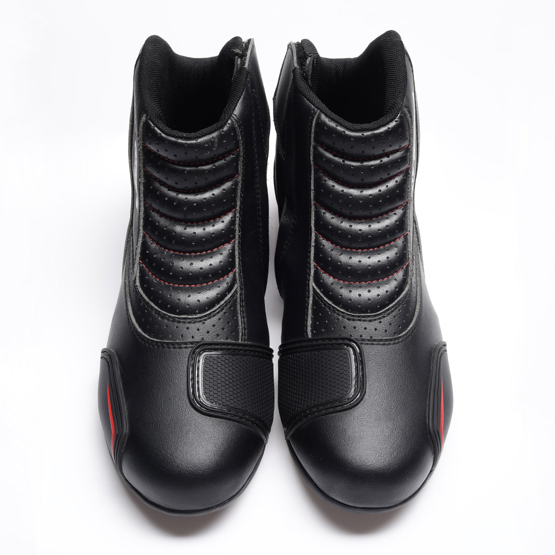  Ankle-Length Slip-On Riding Shoe Black  Sleek and Convenient