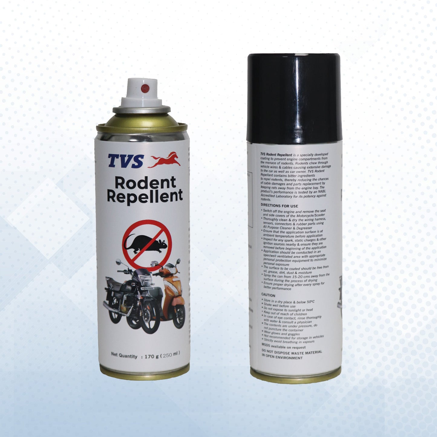 TVS Rodent Repellent | Keep Rodents Away from Your Vehicle