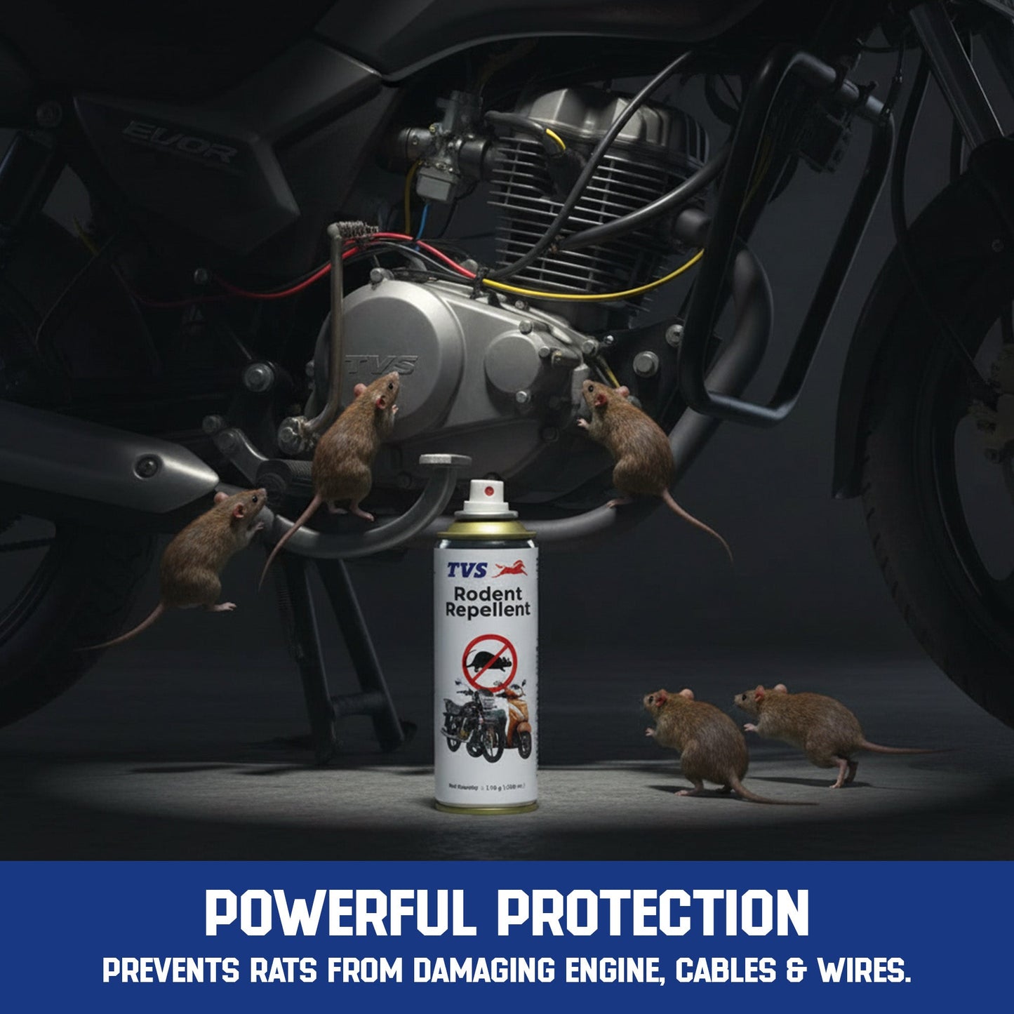 TVS Rodent Repellent | Keep Rodents Away from Your Vehicle