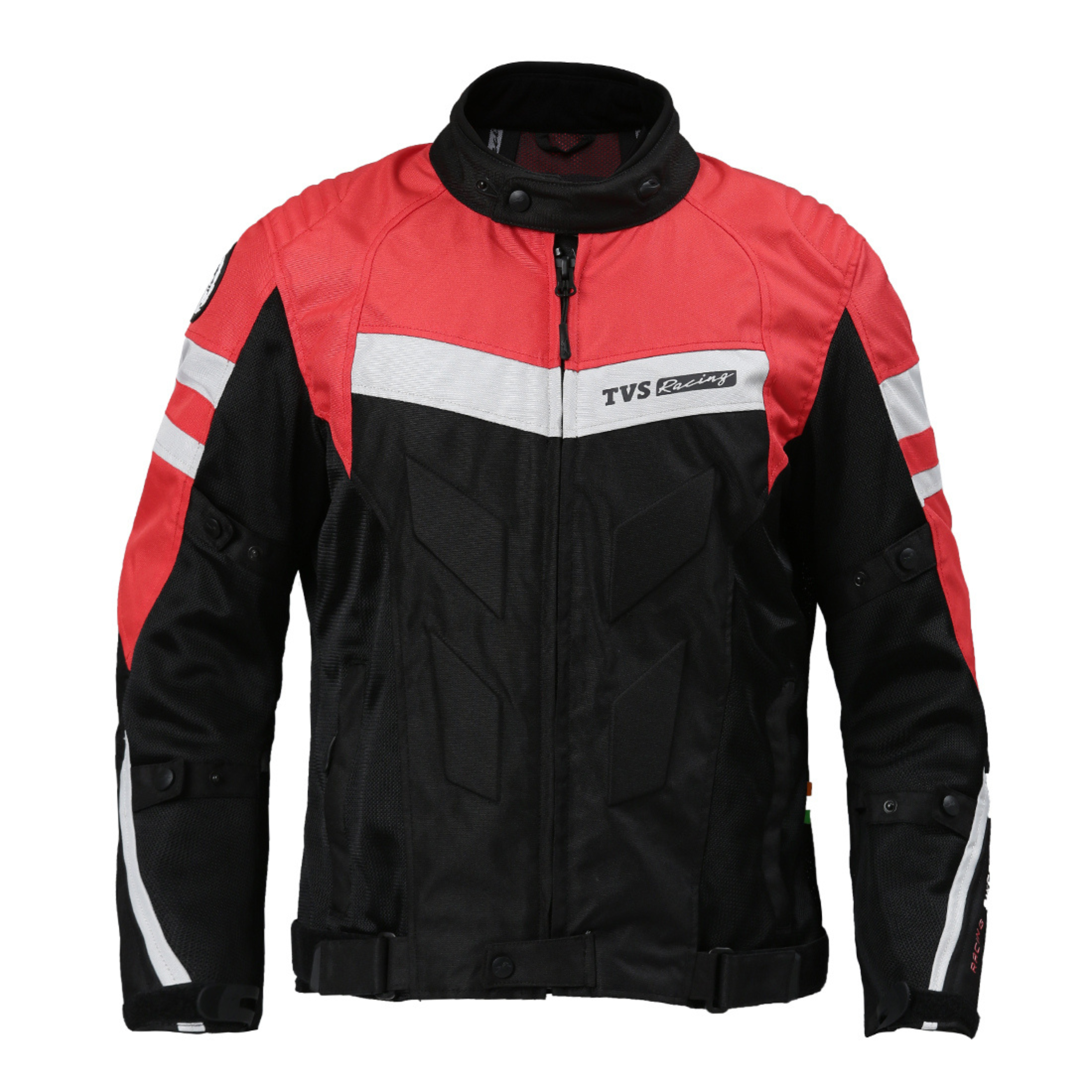  TVS Racing Aegis 3-Layer Riding Jacket for Men- All Weather Adaptability, CE Level 2 Armour Protection-Premium Bike Jackets for Bikers