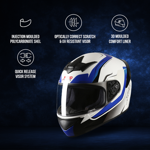 TVS XPOD Helmet - Stylish Full Face Protection