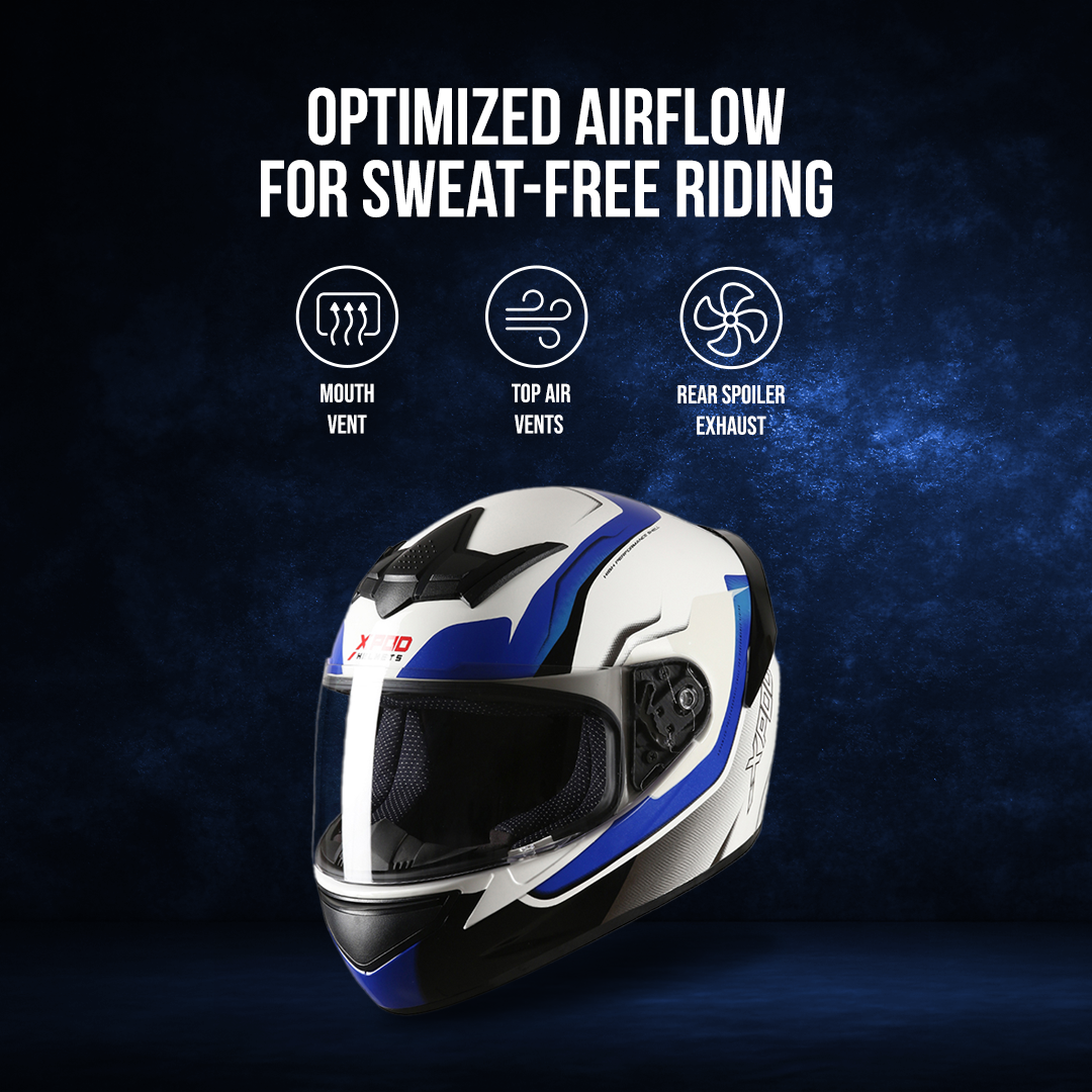  TVS XPOD Helmet - Stylish Full Face Protection