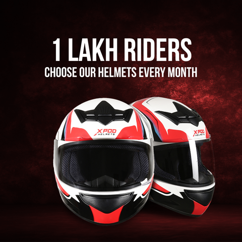 TVS XPOD Helmet - Stylish Full Face Protection