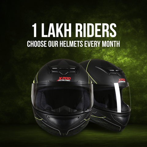 TVS XPOD Helmet - Stylish Full Face Protection