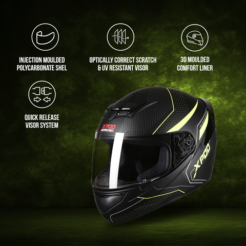 TVS XPOD Helmet - Stylish Full Face Protection