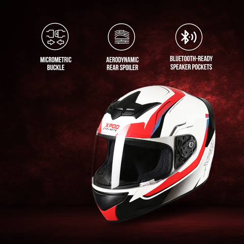 TVS XPOD Helmet - Stylish Full Face Protection