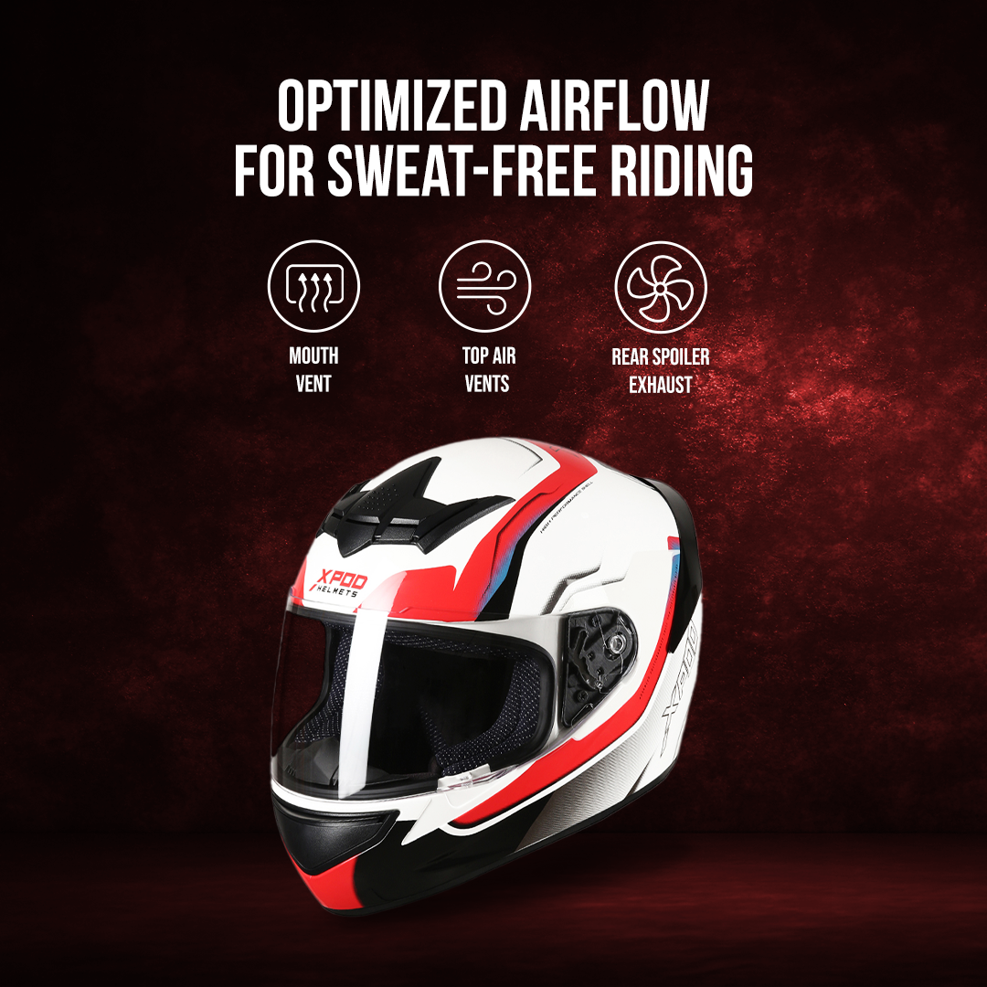  TVS XPOD Helmet - Stylish Full Face Protection