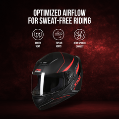 TVS XPOD Helmet - Stylish Full Face Protection
