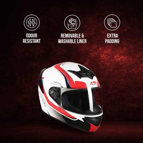 TVS XPOD Helmet - Stylish Full Face Protection