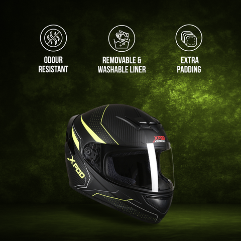 TVS XPOD Helmet - Stylish Full Face Protection