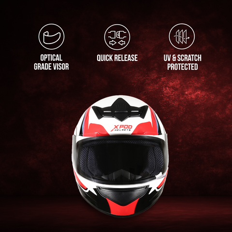 TVS XPOD Helmet - Stylish Full Face Protection