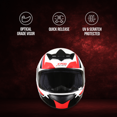 TVS XPOD Helmet - Stylish Full Face Protection