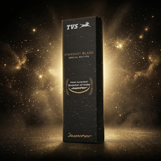 TVS Jupiter Keychain Special Edition - Stardust Black