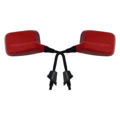 TVS Racing IQUBE Color Mirror (Set of 2)- Durable, Adjustable, and Easy to Install with Clear Wide-Angle Vision and Sleek Design - TVS Motor Company