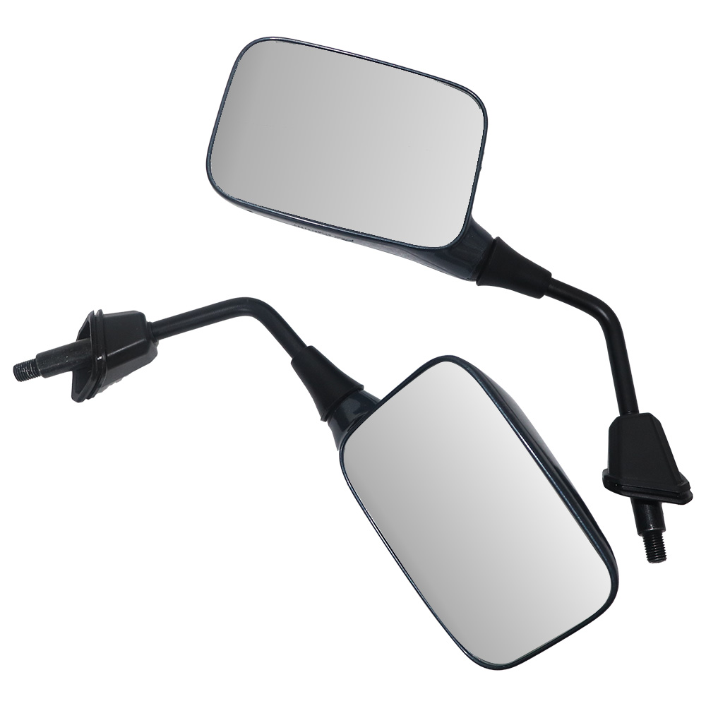  Mercury Grey Glossy iQube Mirror Elegant & Functional