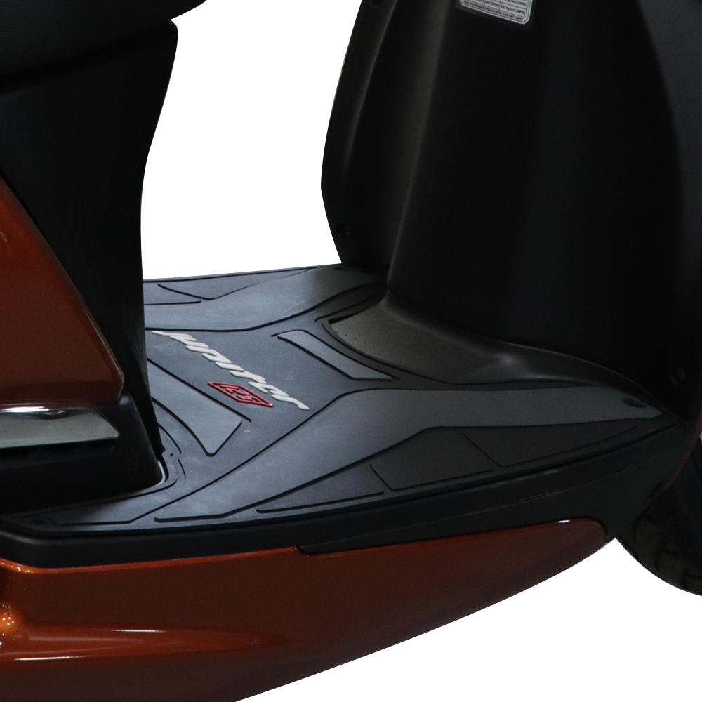 TVS Jupiter 125 Floor Mat (Color: Grey) - Non-Slip and Custom Fit Protection for Your Ride - TVS Motor Company