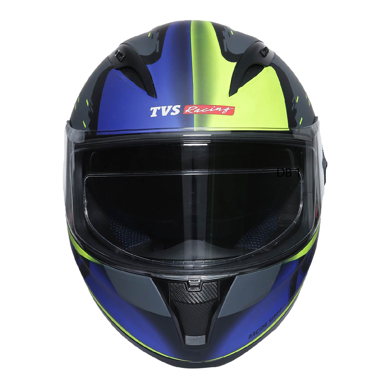  TVS Racing Dual Visor Helmet for Men – Anti-Fog Pin-Lock, Aerodynamic Design & DOT/ISI/ECE Certified – Premium Full Face Helmet For Men