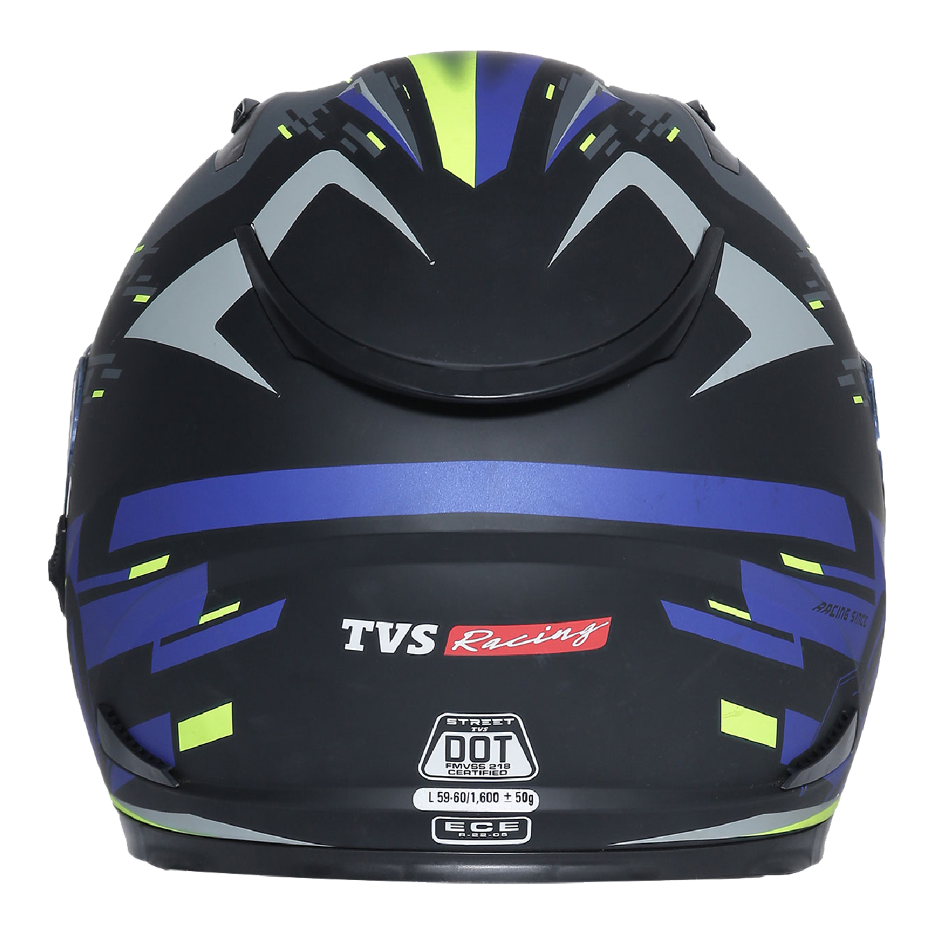  TVS Racing Helmet for Men – Anti-Fog Pin-Lock, Aerodynamic Design & DOT/ISI/ECE Certified – Premium Bike Helmet with Secure Fastening
