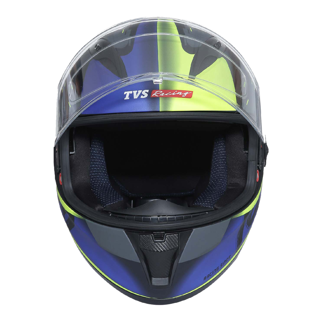  TVS Racing Helmet for Men – Anti-Fog Pin-Lock, Aerodynamic Design & DOT/ISI/ECE Certified – Premium Bike Helmet with Secure Fastening