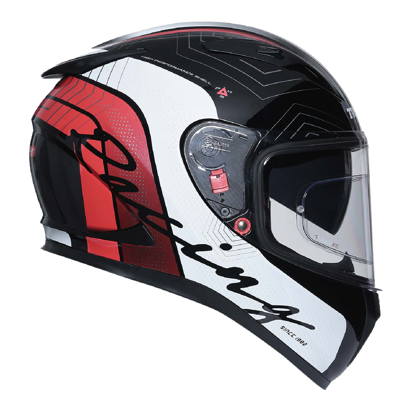  TVS Racing Dual Visor Helmet for Men – Anti-Fog Pin-Lock, Aerodynamic Design & DOT/ISI/ECE Certified – Premium Full Face Helmet For Men