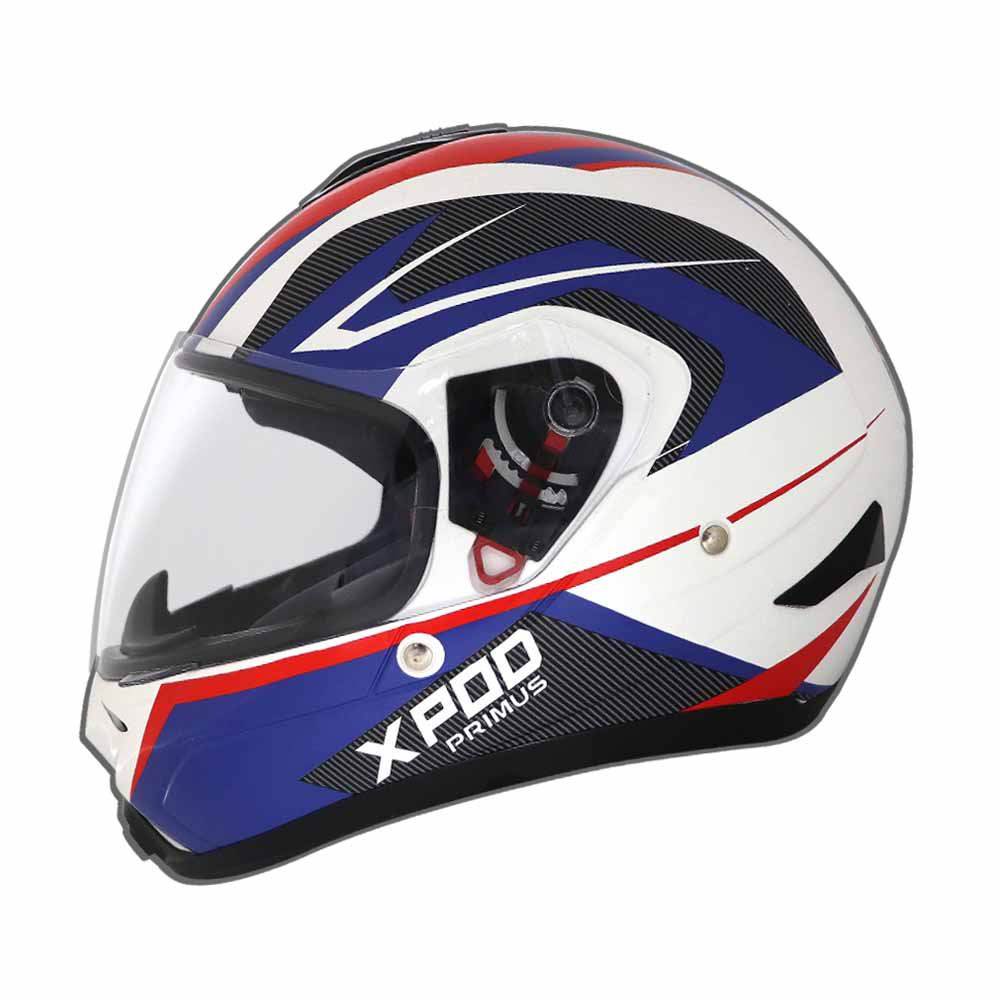  Xpod Primus Single Visor Helmet Blue  Sleek and Comfortable